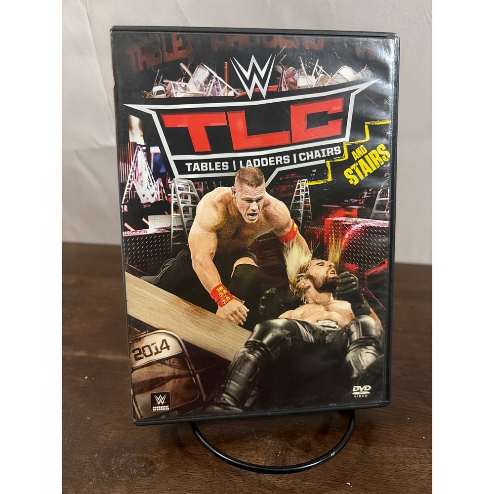 WWE TLC 2014 DVD Tables Ladders Chairs and Stairs John Cena Excellent